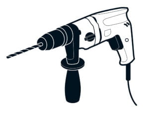 Ortsveränderliches elektrisches Betriebsmittel - Schlagbohrmaschine