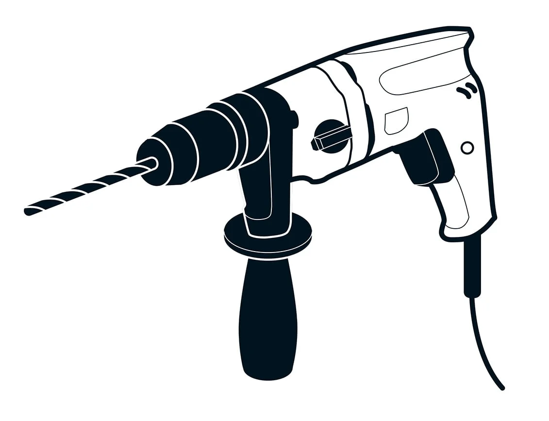 Ortsveränderliches elektrisches Betriebsmittel – Schlagbohrmaschine Ortsveränderliches elektrisches Betriebsmittel - Schlagbohrmaschine