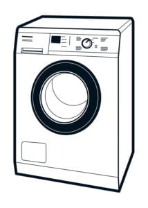 Ortsfeste elektrische Betriebsmittel – Waschmaschine QA Ortsfeste elektrische Betriebsmittel - Waschmaschine