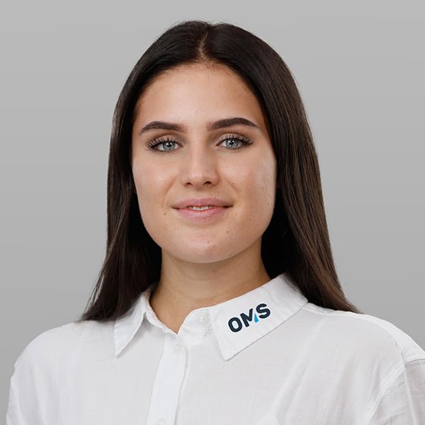 Paula aus Düsseldorf Paula Volmer - Sales Managerin bei OMS Prüfservice GmbH Düsseldorf